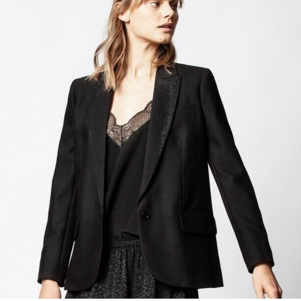 Zadig & Voltaire Black Women's Blazer